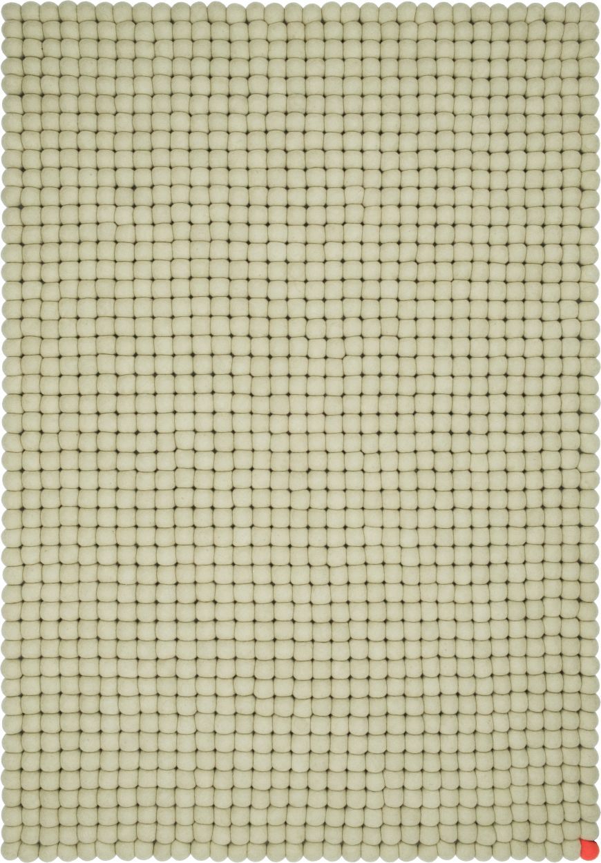 Big One Rechteckig Filzteppich 200 x 300 cm myfelt Grünbeige