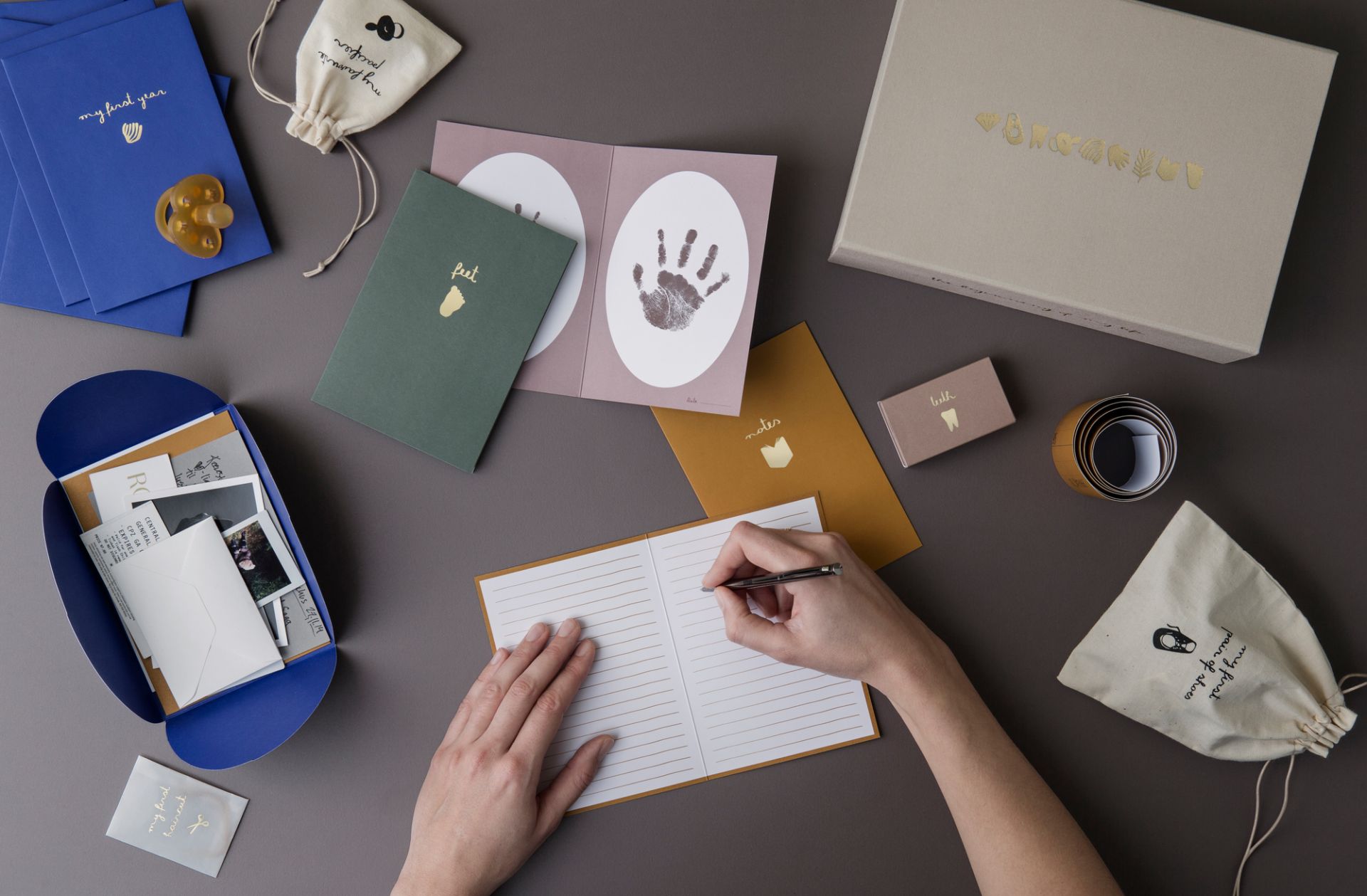 "The Beginning of my life" Erinnerungsbox Ferm Living