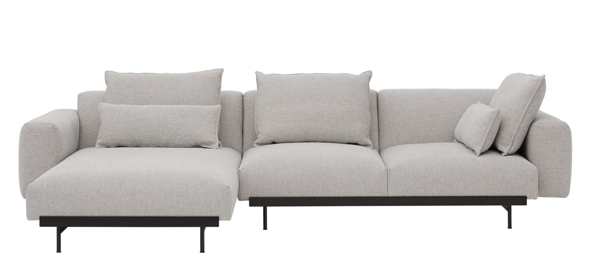 In Situ Modular Sofa 3-Sitzer Chaise Longue Muuto