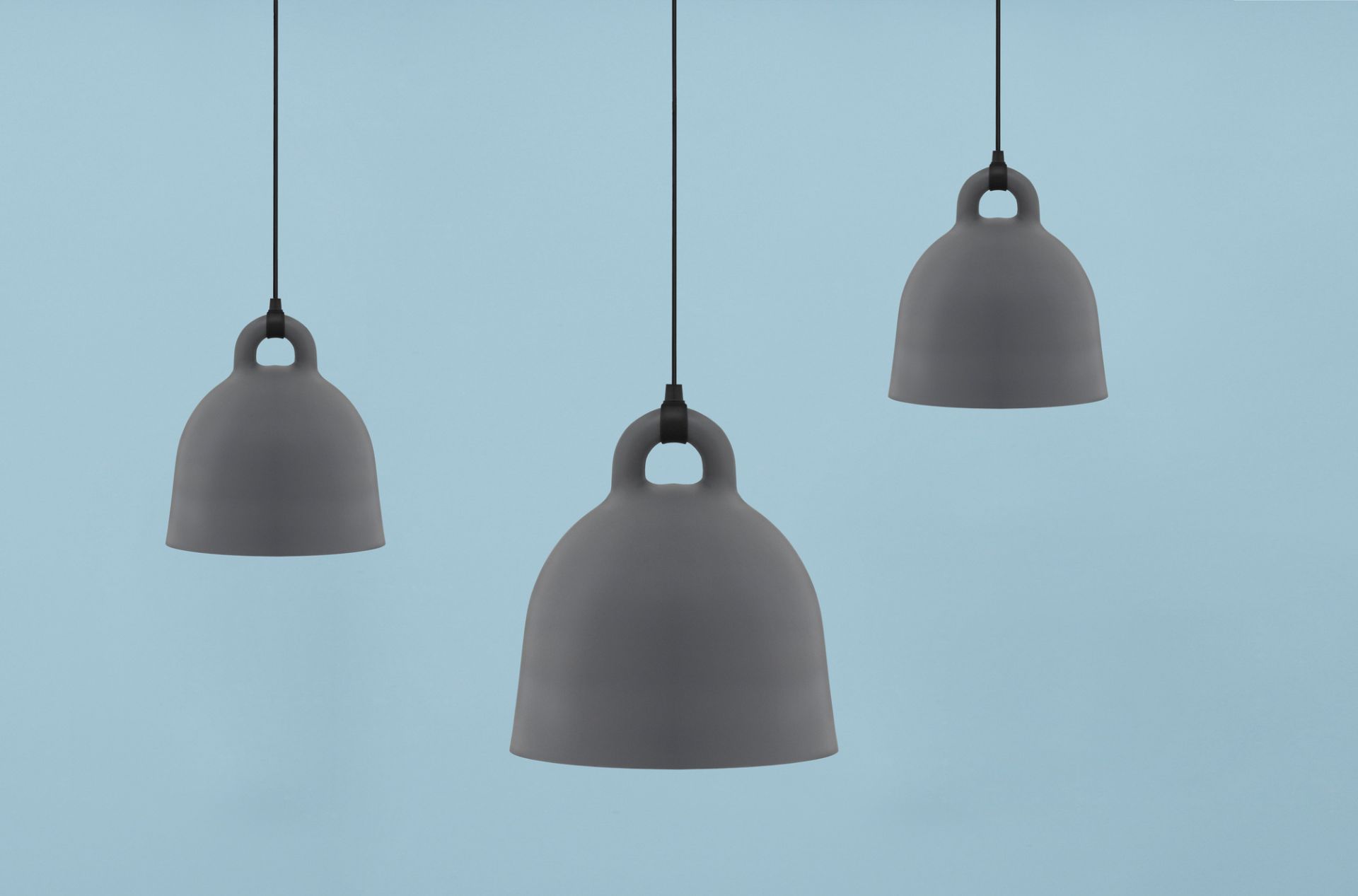 Bell Lamp Hängeleuchte Ø 55 cm Normann Copenhagen EINZELSTÜCK Grau