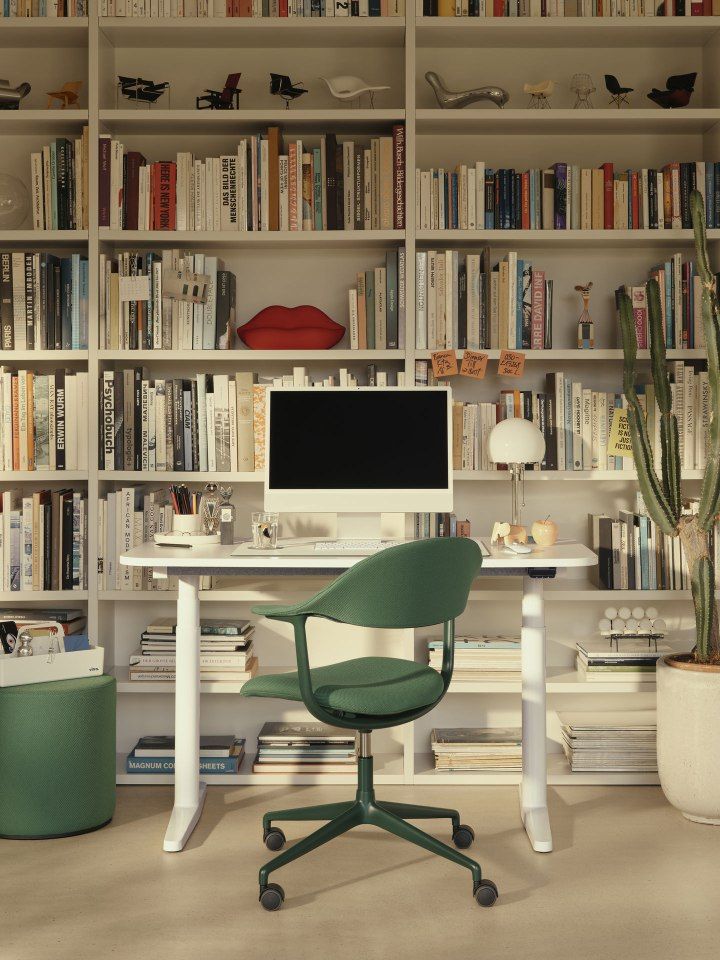 Tyde 2 Steh-/ Sitztisch Home Desk Schreibtisch Vitra