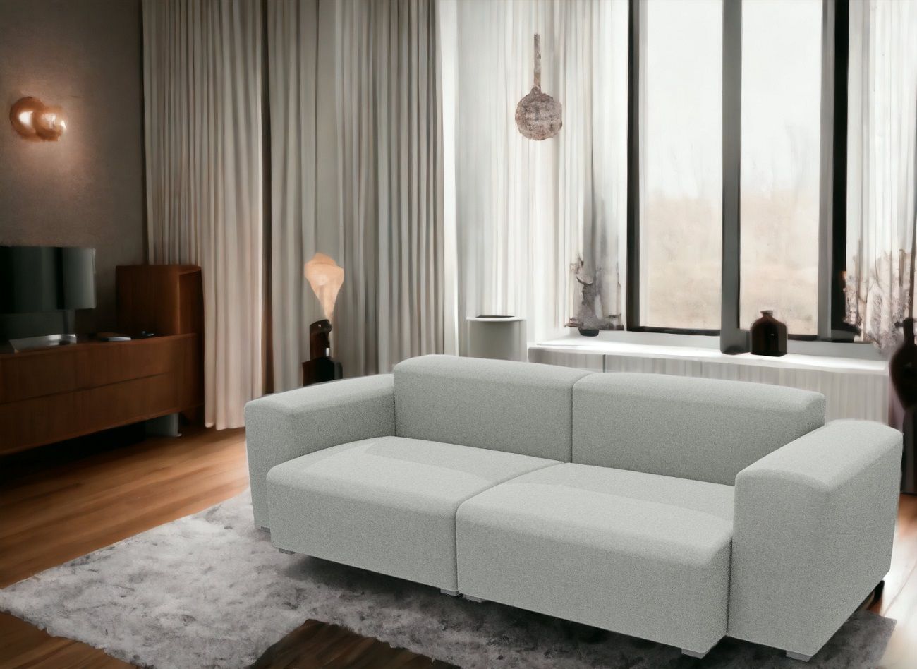 Mags Soft Sofa Low Armrest 2 1/2-Sitzer Combination 1 Hay