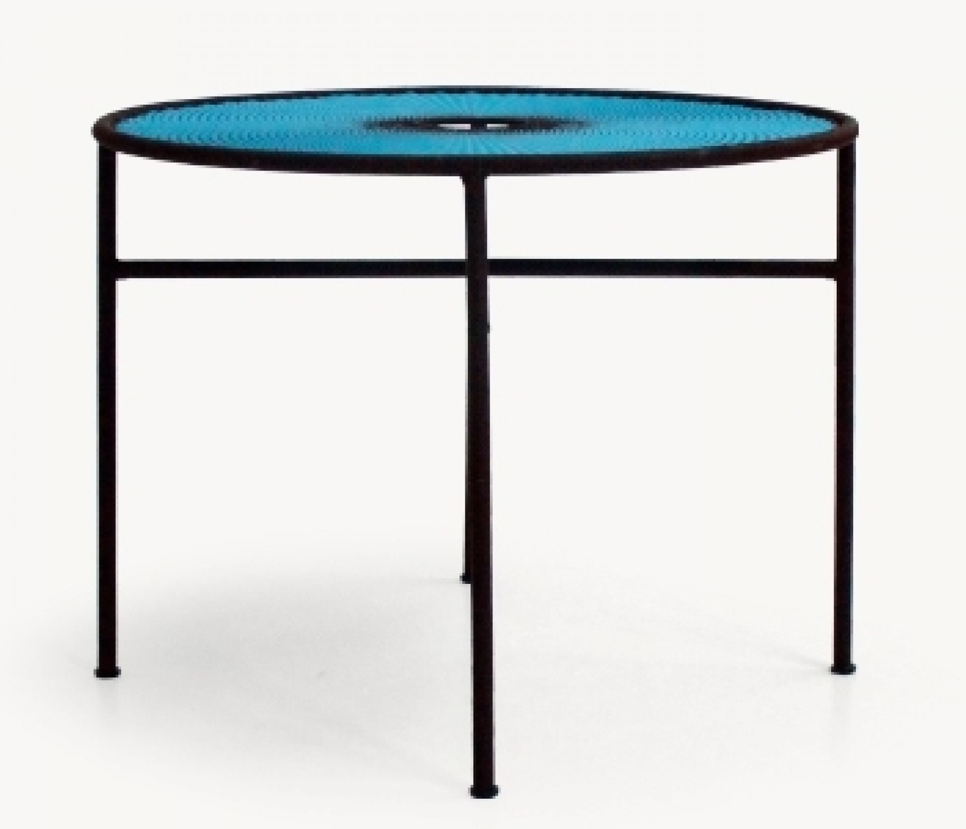 Banjooli Tisch M' Afrique Collection Moroso-Türkis / Braun