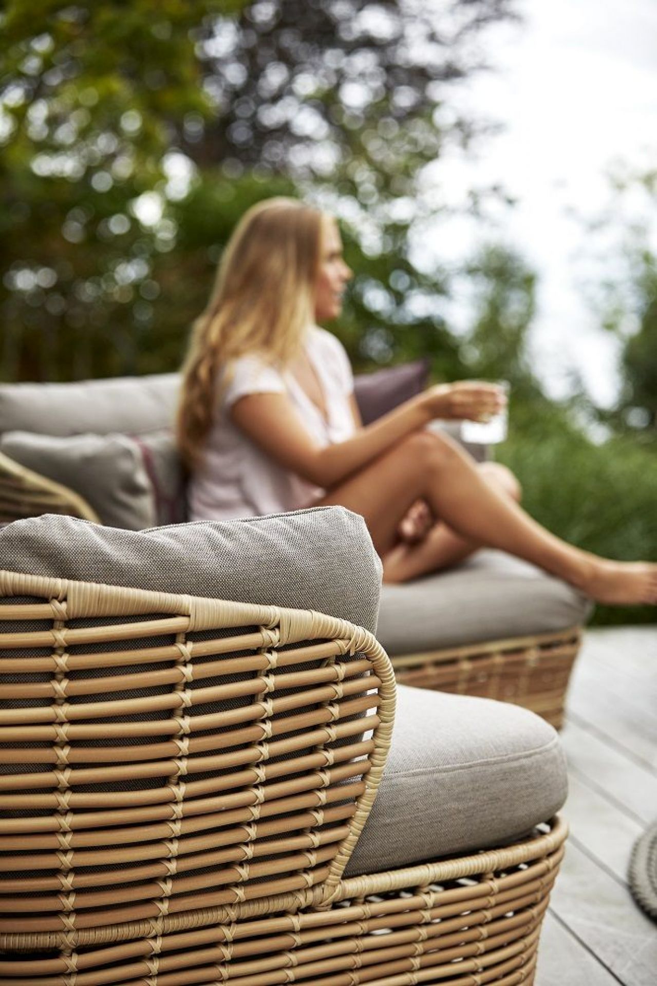 Basket Outdoor 2-Sitzer Sofa Cane-Line