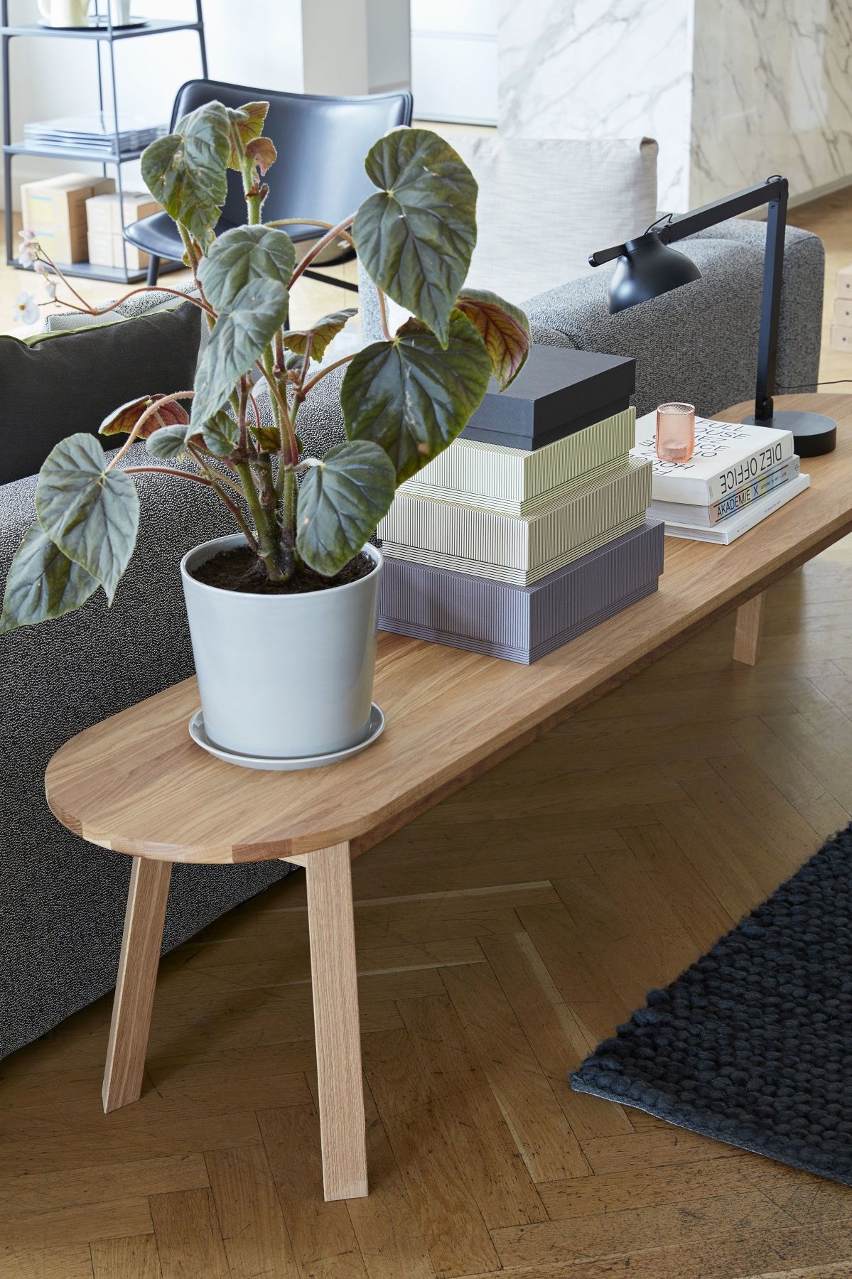 Triangle Leg Bench Bank Hay