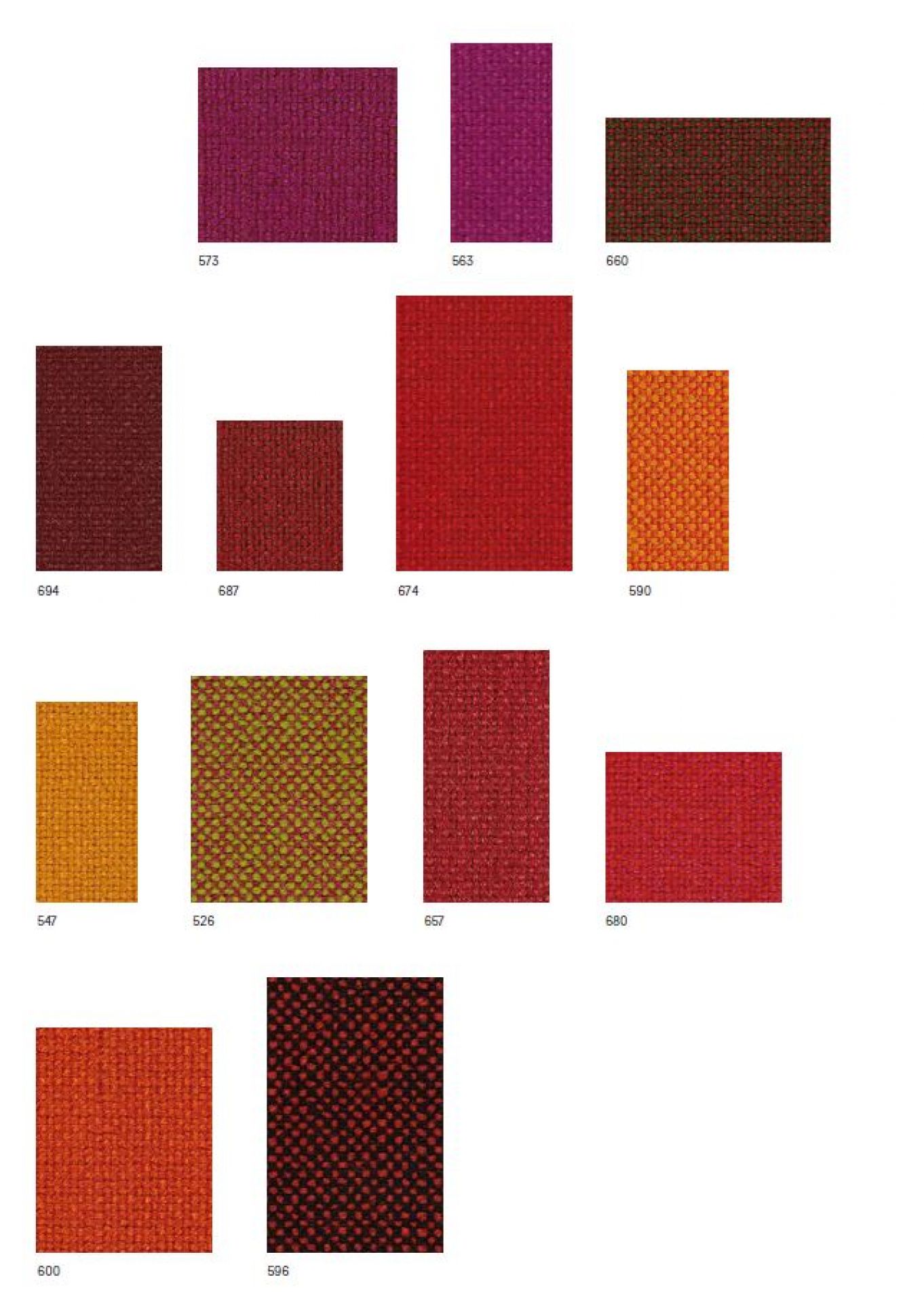 Stoffmusterkarte Hallingdal 65 Kvadrat