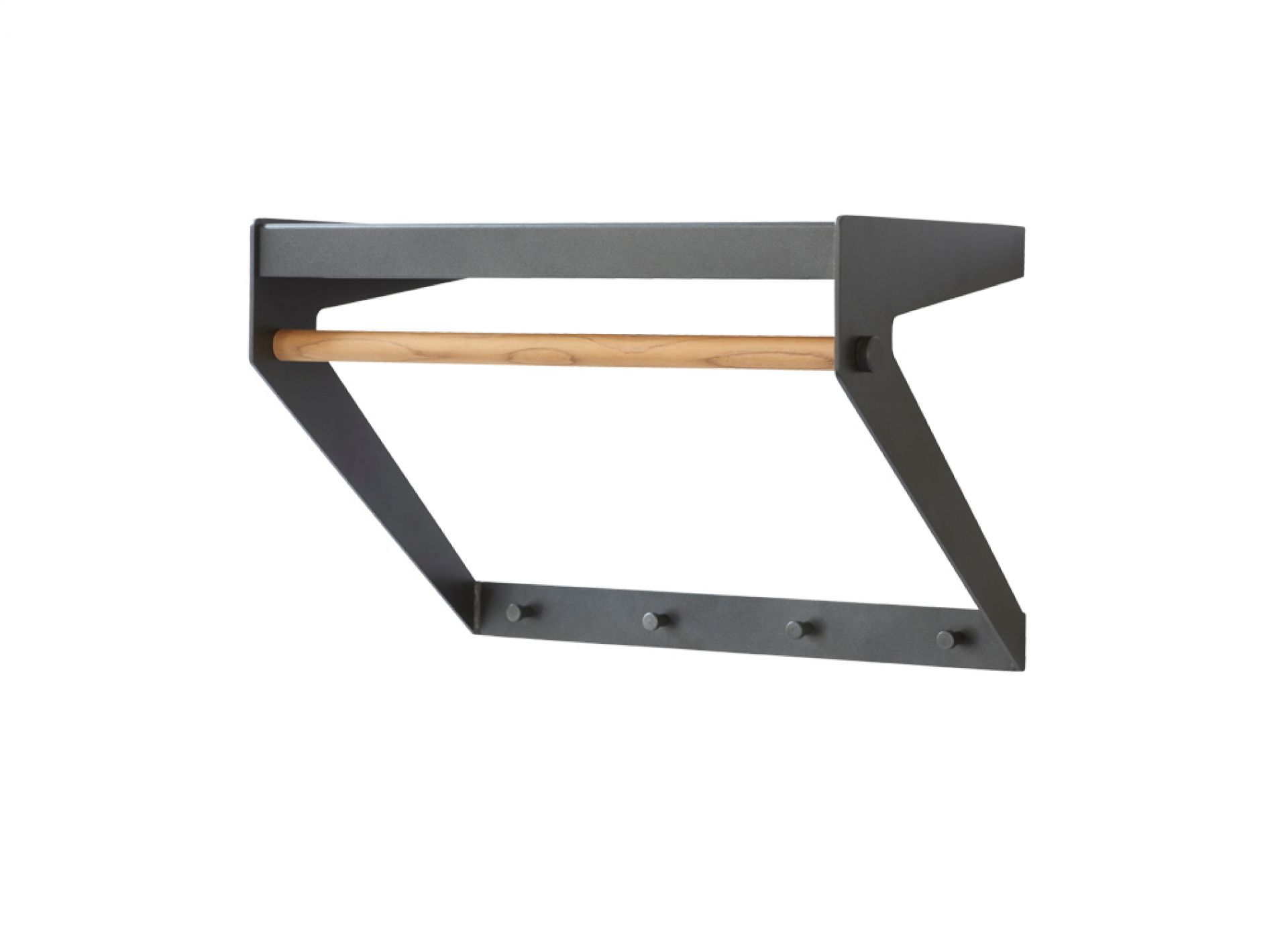 Copenhagen City Rack Garderobe lavagrau Cane-Line