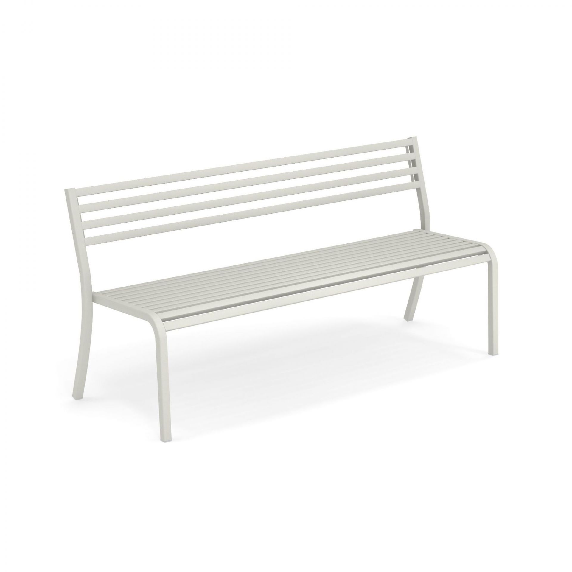 Segno Bank 168 cm Emu mattweiß