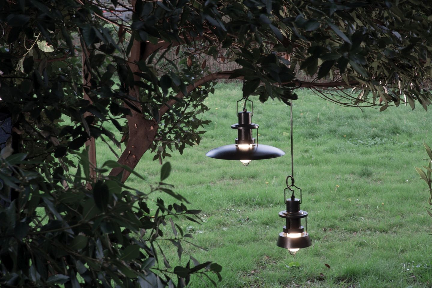 Polo Outdoor Pendelleuchte Ø21cm Anthrazit Martinelli Luce