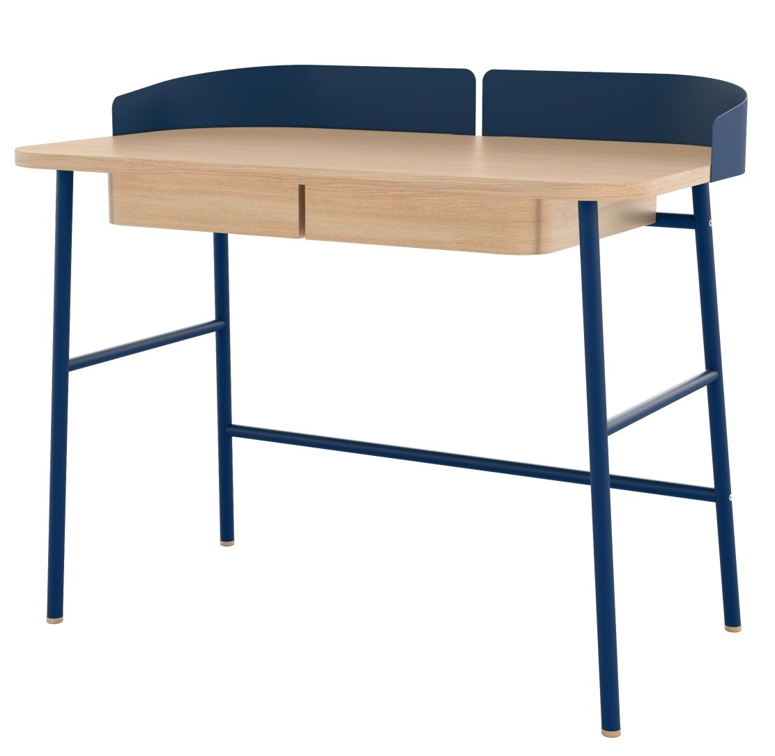 Victor Schreibtisch Hartô Blau matt