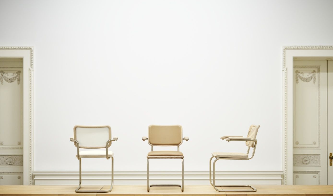 JS. Thonet by Jil Sander S 64 V / S64V Freischwinger Thonet 