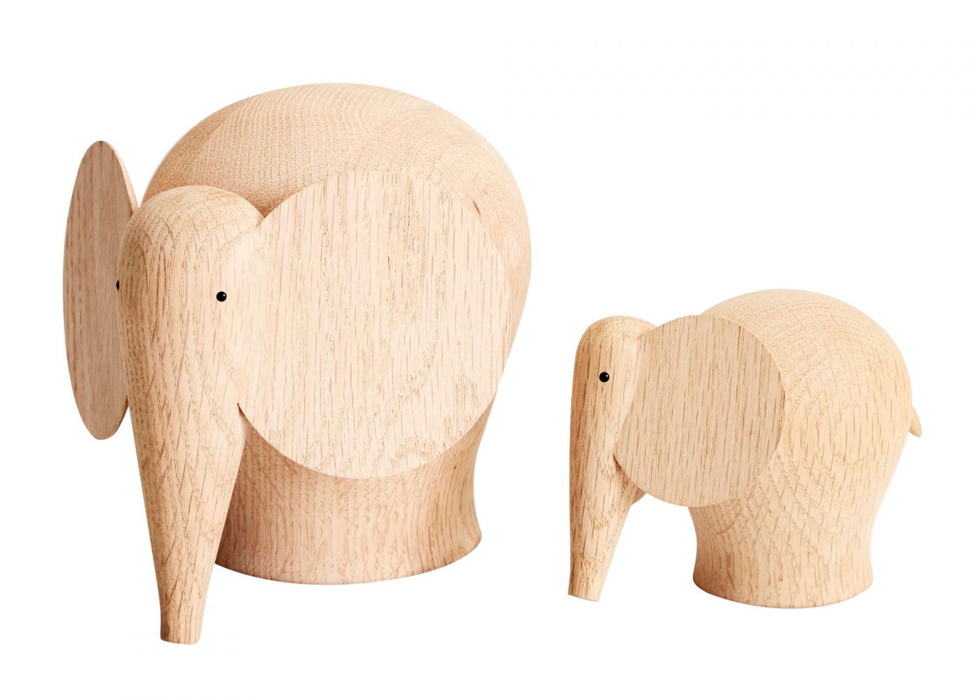 Nunu elephant Holzelefant groß Woud EINZELSTÜCK