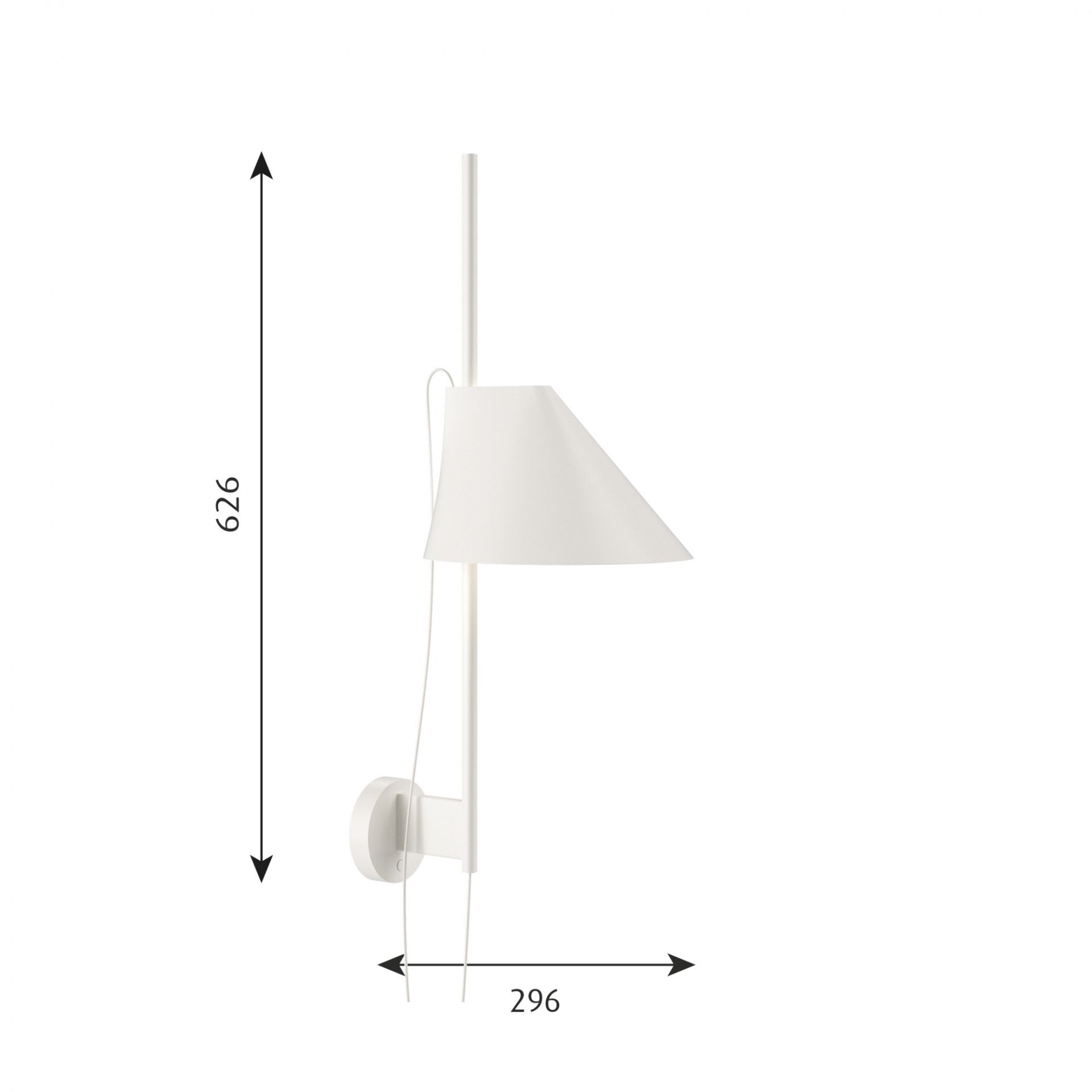 Yuh LED Wandleuchte Louis Poulsen 