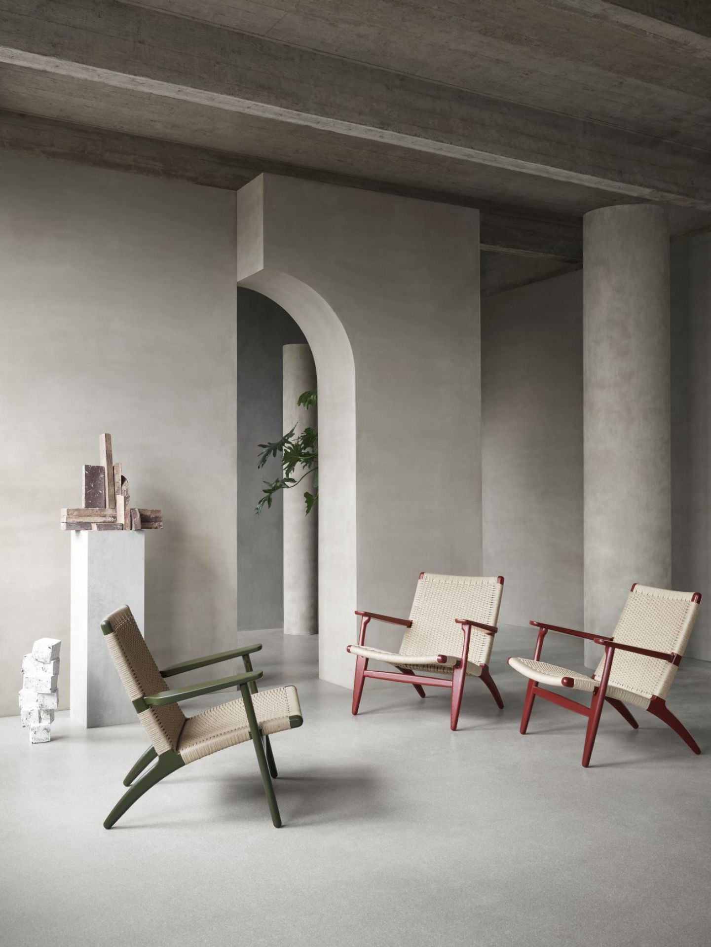 CH25 Sessel Falu Carl Hansen & Søn - LIMITED EDITION EINZELSTÜCK
