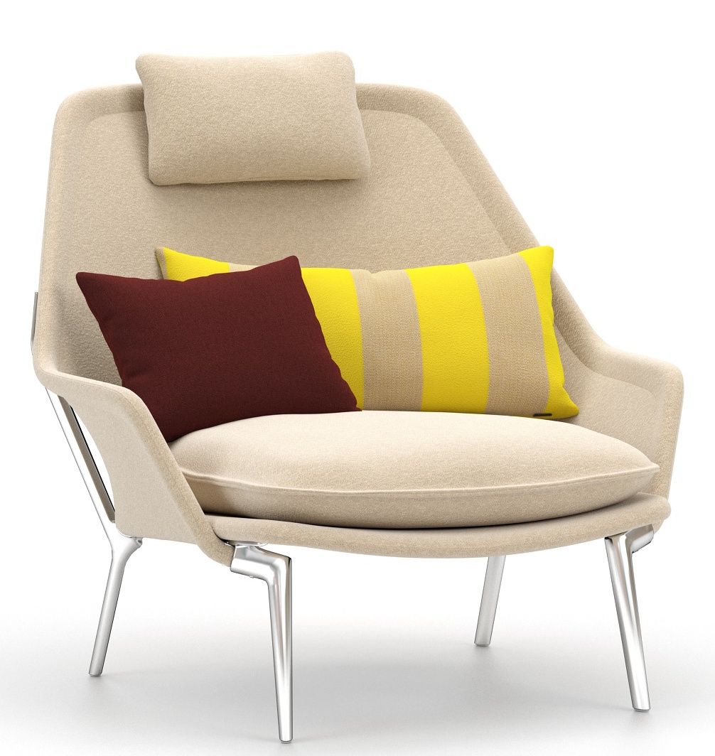 Slow Chair Sessel Stoff Vitra 