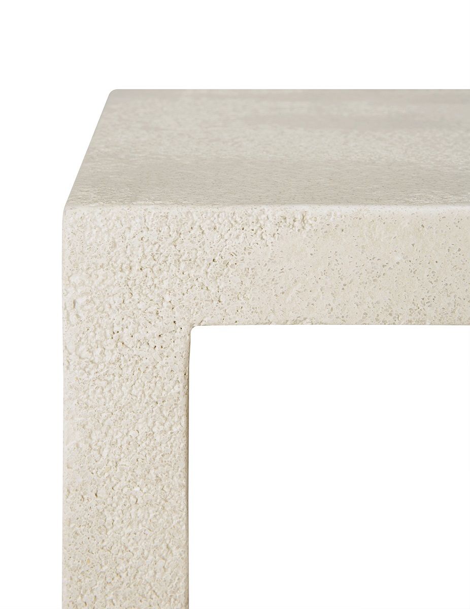 Elements Konsole Microcement Off White Ethnicraft