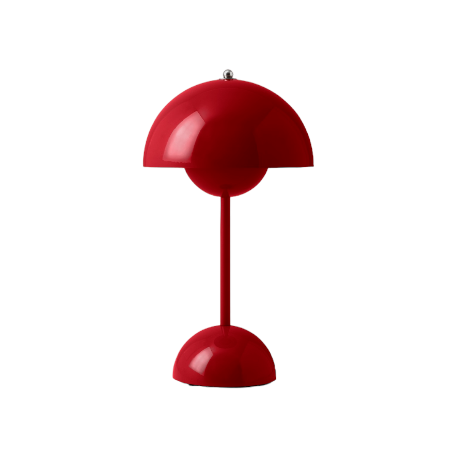 Flowerpot VP9 Portable Akkuleuchte / Tischleuchte mit USB Vermilion red AndTradition EINZELSTÜCK