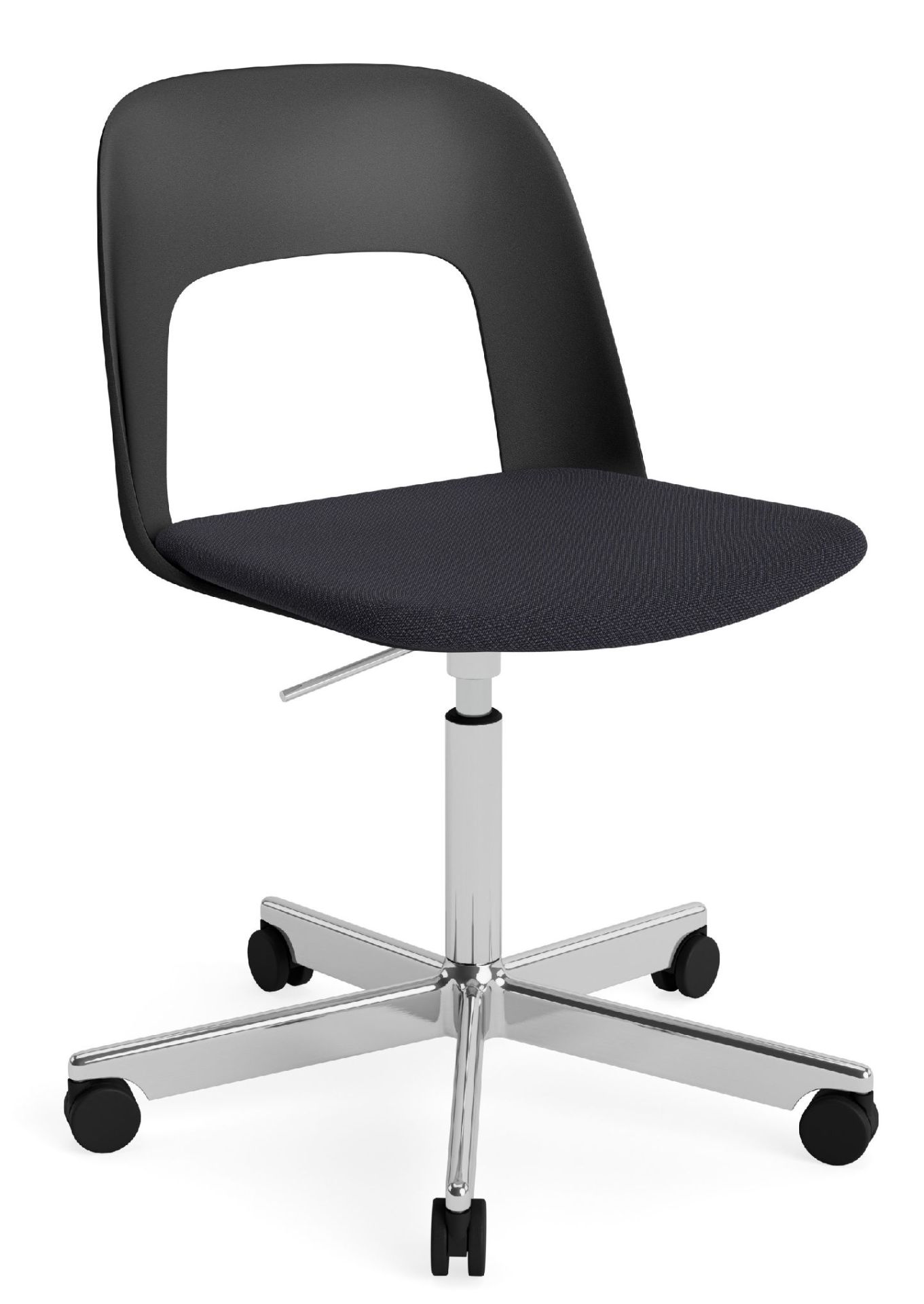 Layout Side Chair 143 5-Stern Drehfuß Stuhl Hay