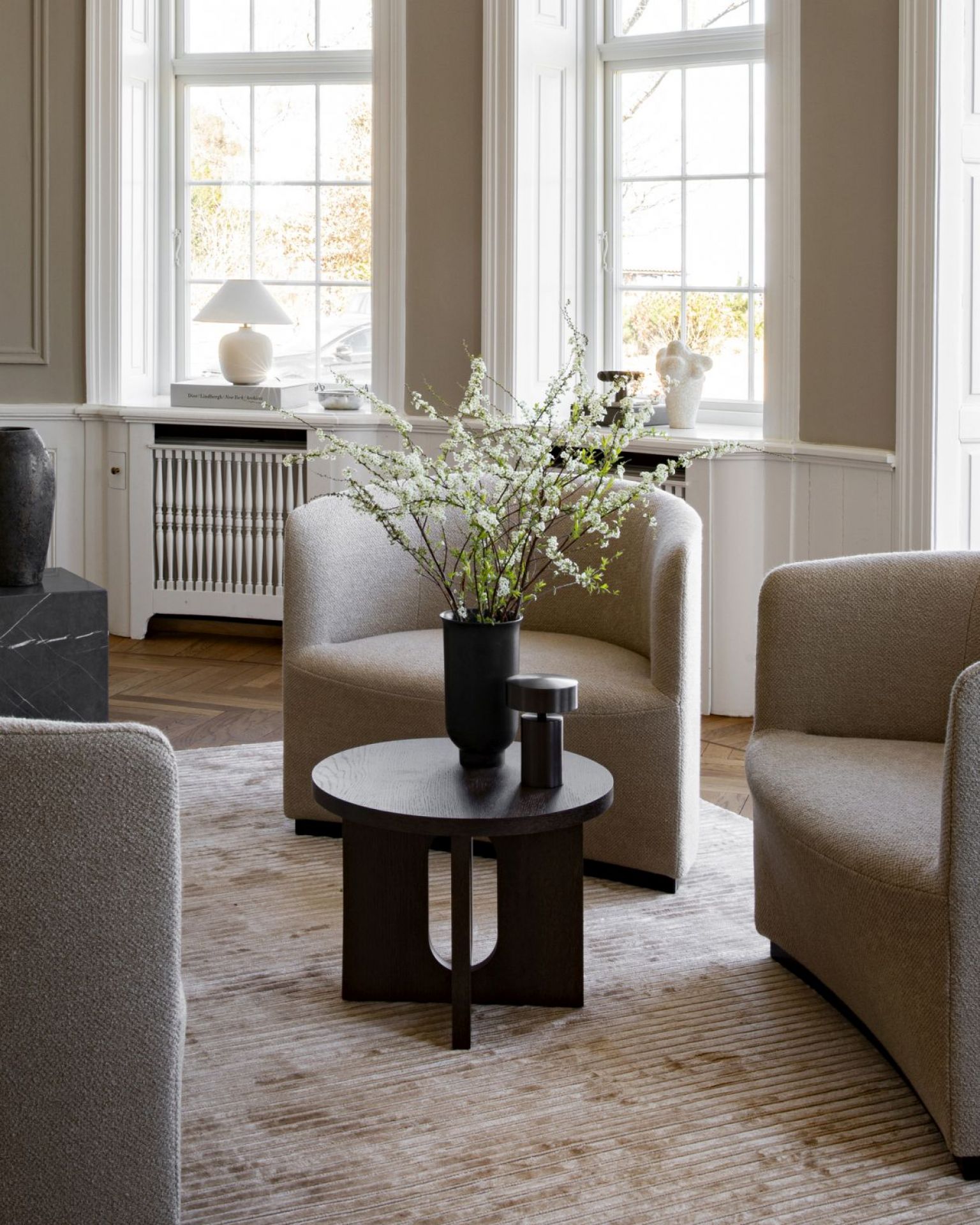 Androgyne Beistelltisch Ø50 cm Audo