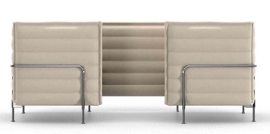 Alcove Cabin Love Seat Lowback Sofa Vitra
