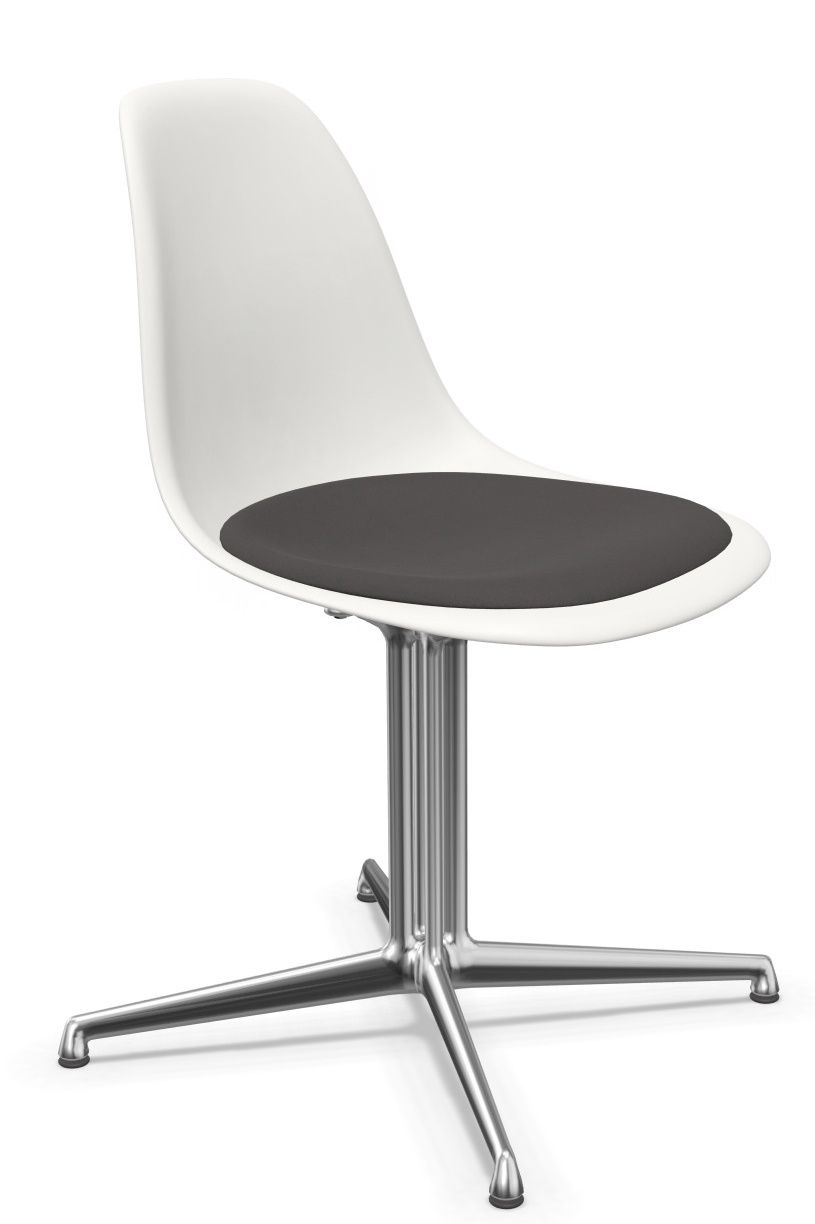 Eames Plasic Side Chair DSL RE Stuhl mit Sitzpolster Vitra 