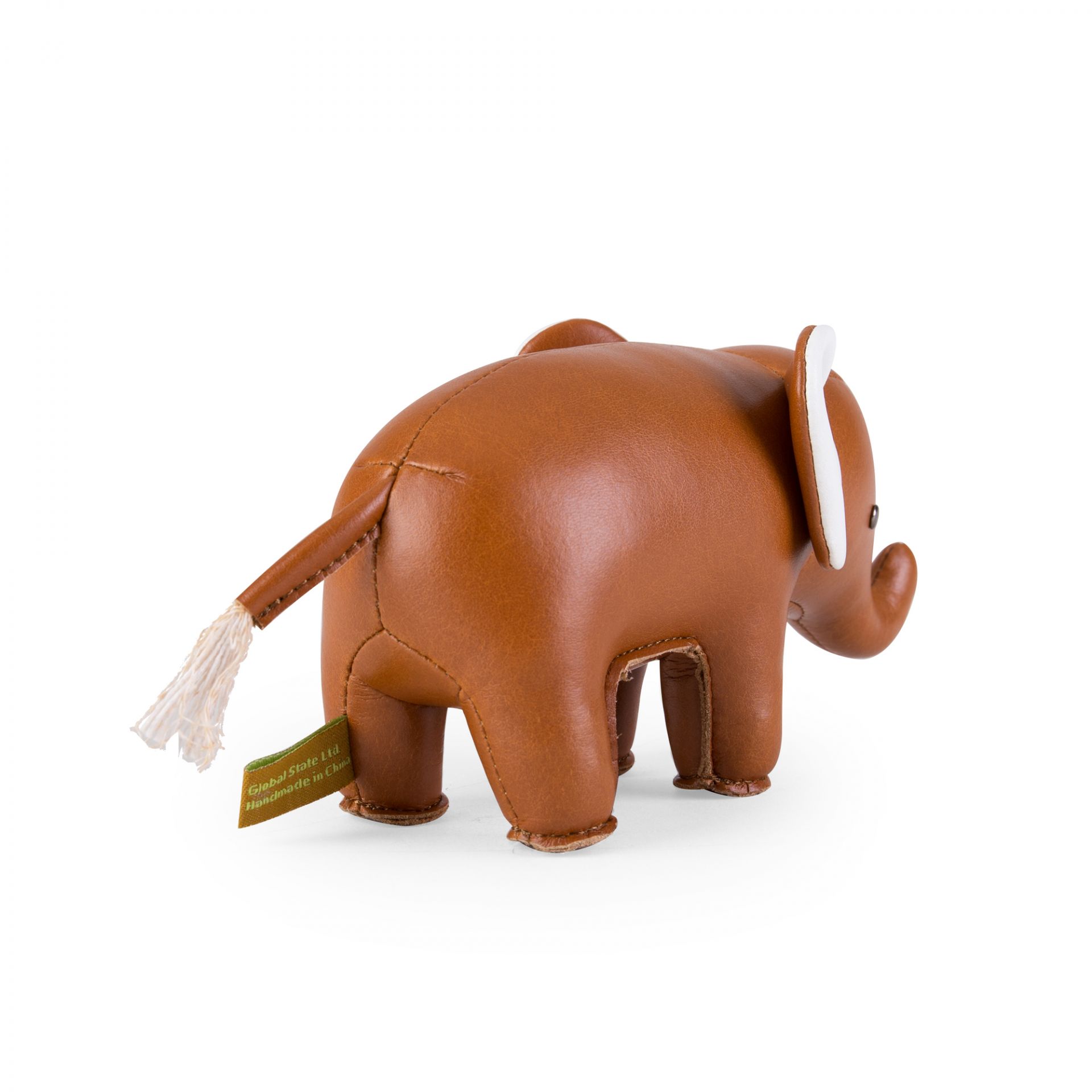 Briefbeschwerer Classic Elefant Tan/Weiß Züny