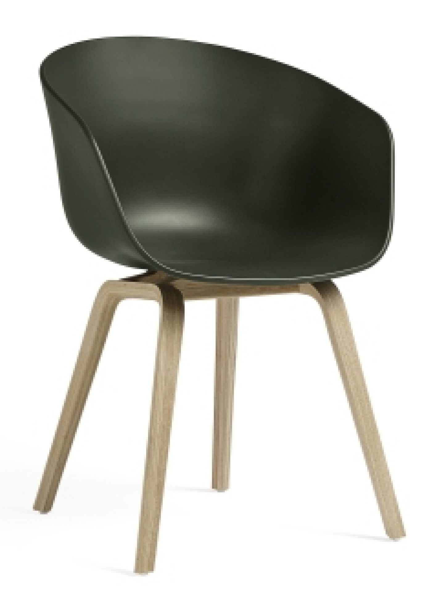 About A Chair AAC22 / AAC 22 Stuhl Hay Eiche geseift - Grün About A Chair AAC22 / AAC 22 Stuhl Hay Eiche geseift - Grün