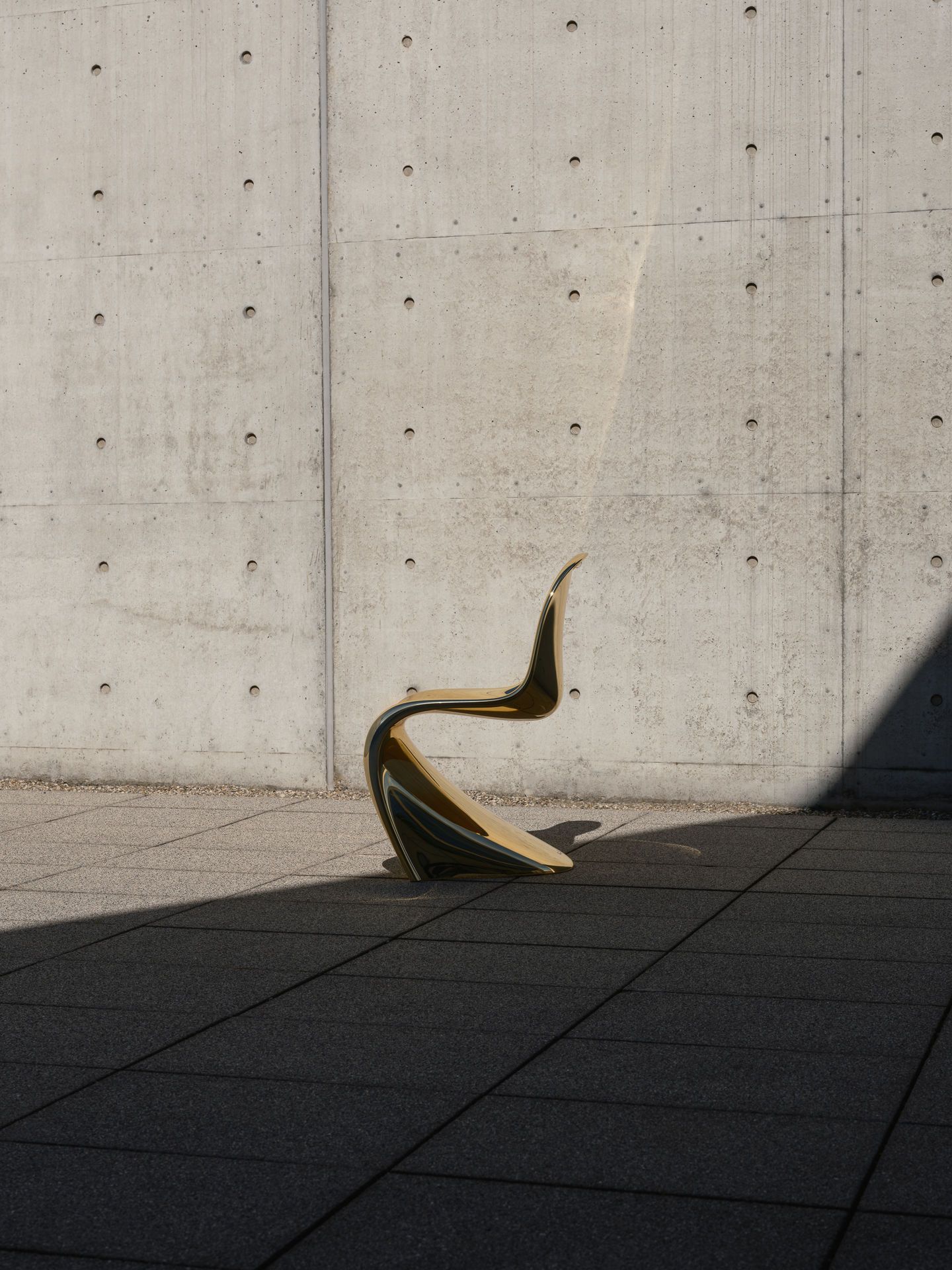 Panton Gold Chair Stuhl LIMITED EDITION Vitra