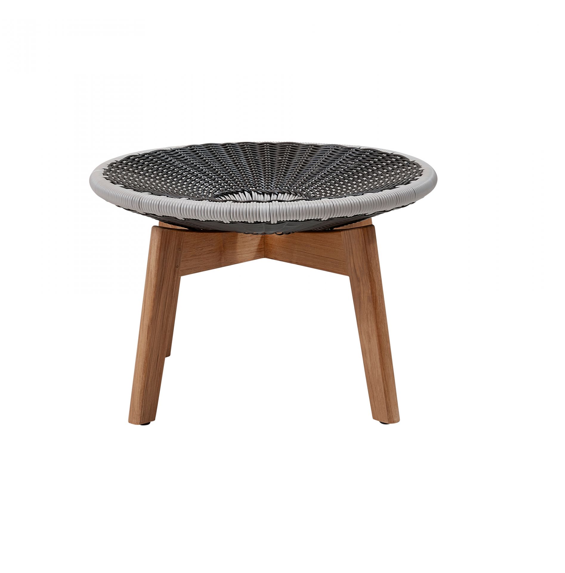 Peacock Outdoor Hocker Faser mit Kissen Cane-Line