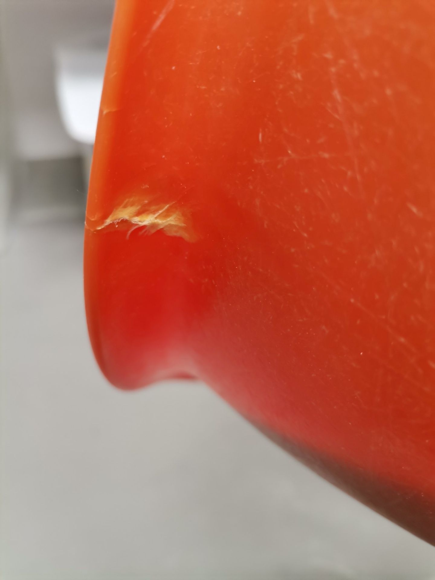 Eames Fiberglass Side Chair La Fonda Rot Orange Vitra LIMITED EDITION MÄNGELEXEMPLAR