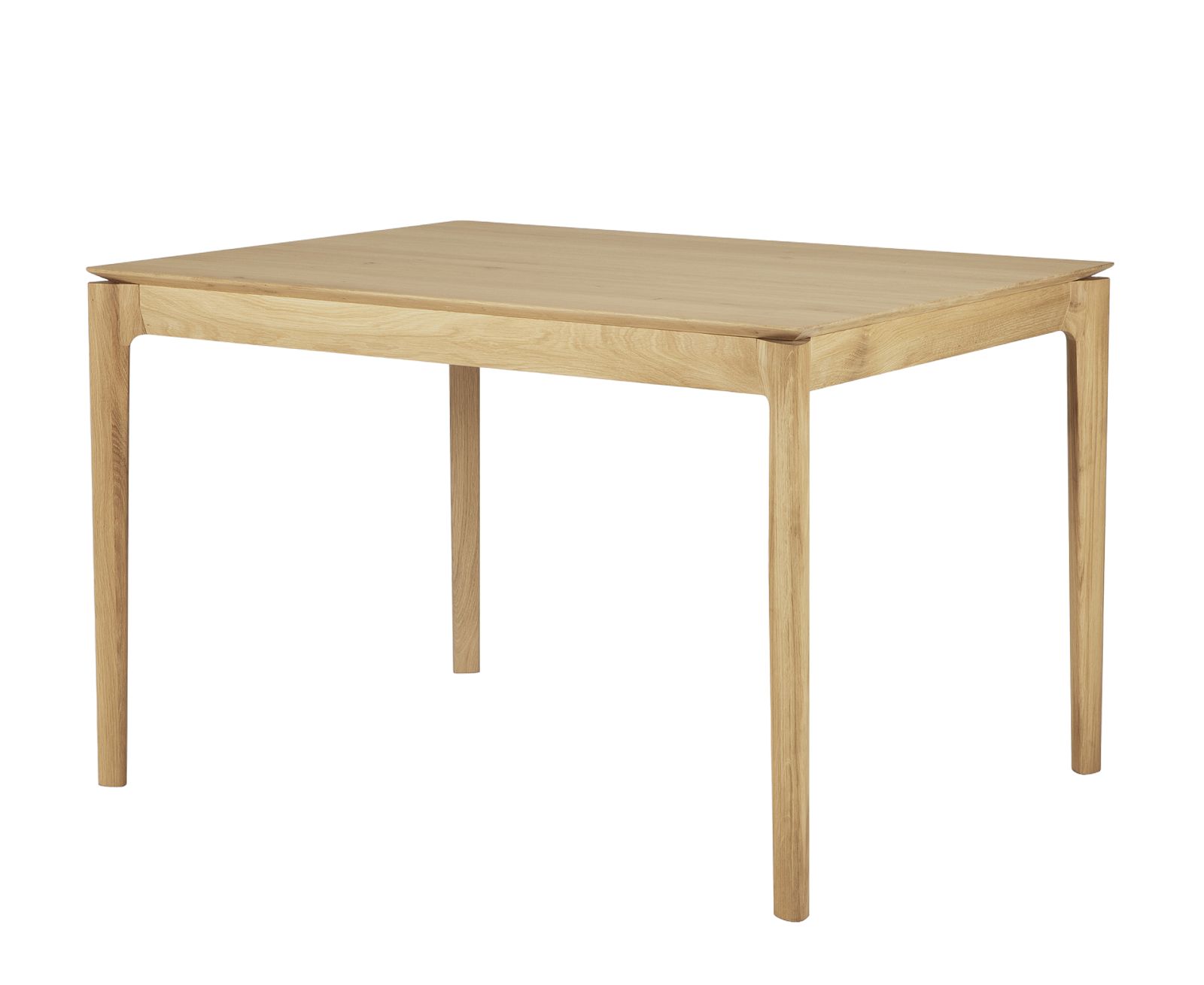 Bok ausziehbarer Tisch Eiche rechteckig Breite 120/180 cm Ethnicraft