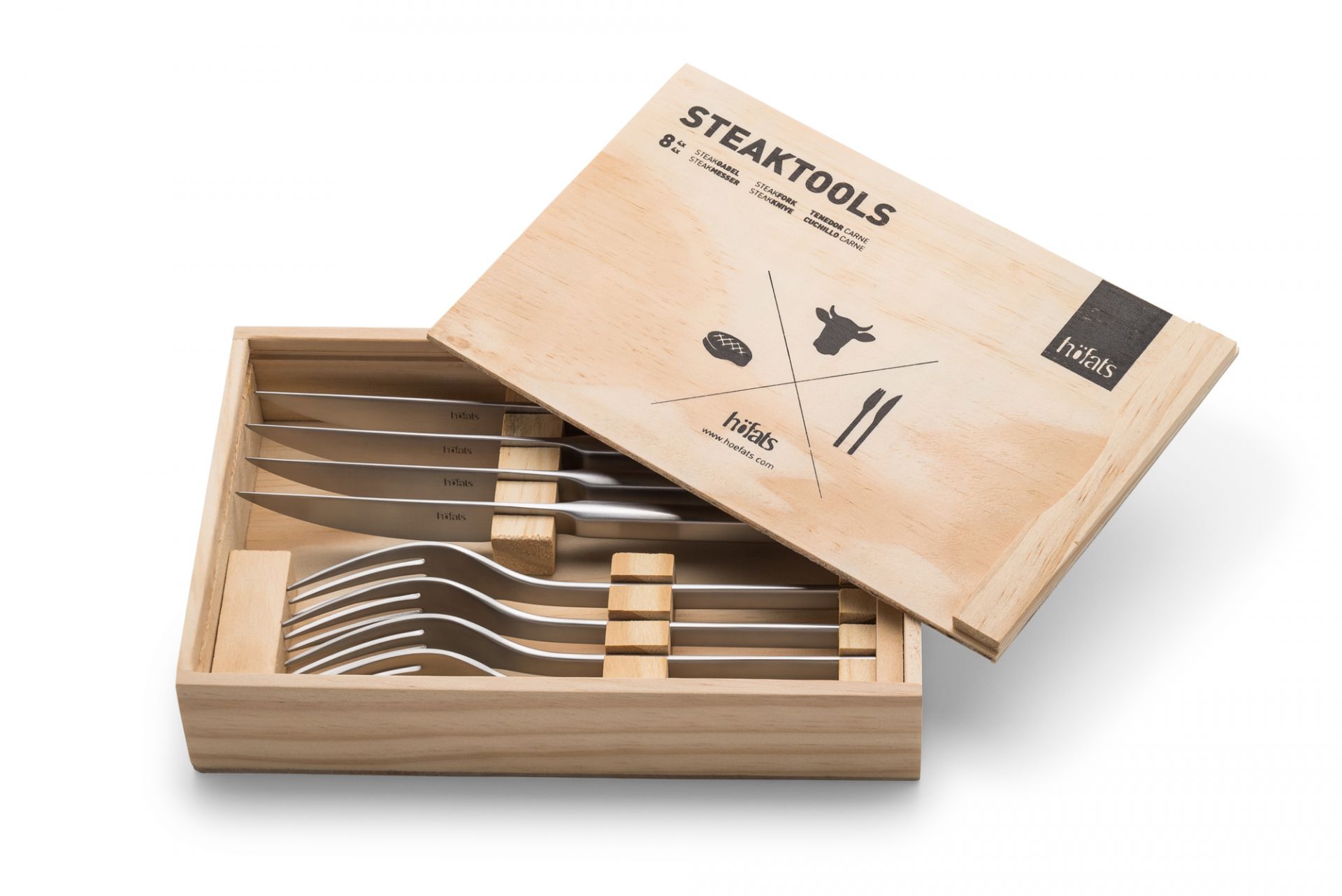 Steakbesteck 8-teilig höfats EINZELSTÜCK