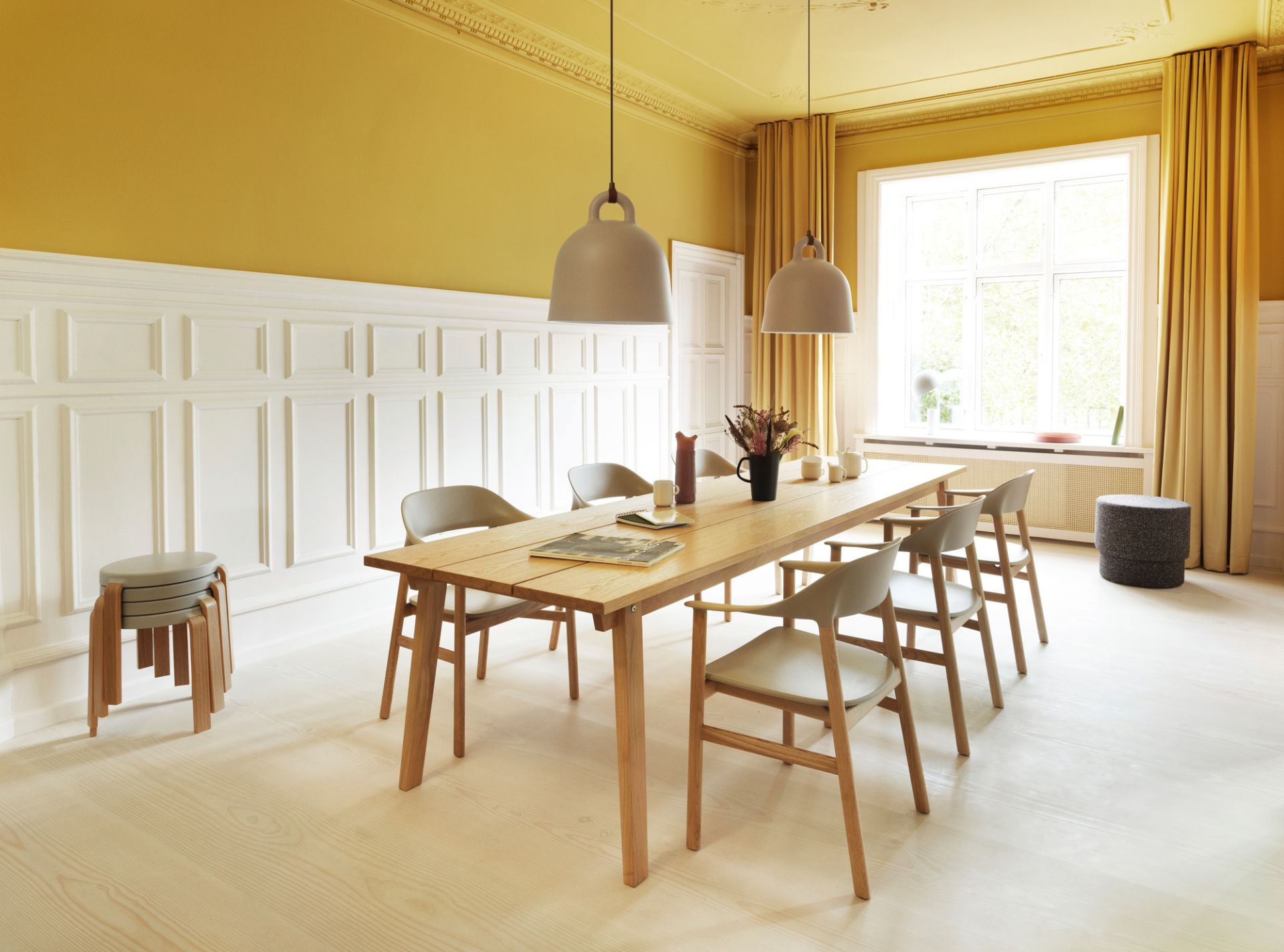 Bell Lamp Hängeleuchte Ø 55 cm Normann Copenhagen EINZELSTÜCK Grau
