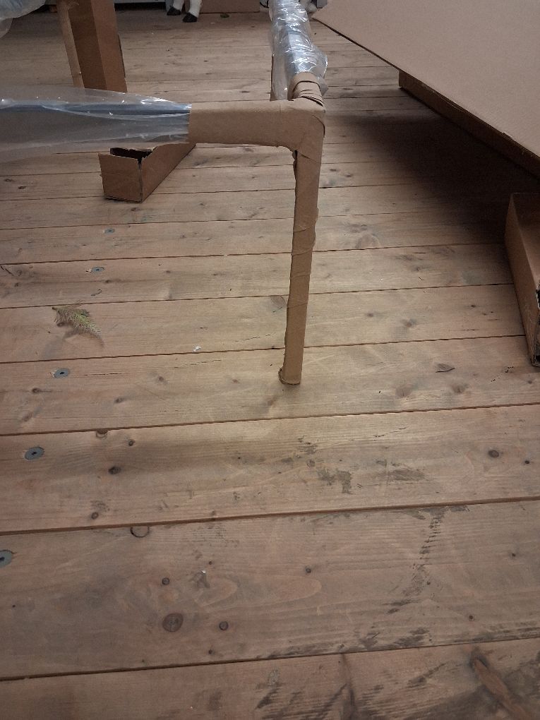 Ersatzgestell für Florence Couchtisch Knoll International MÄNGELEXEMPLAR