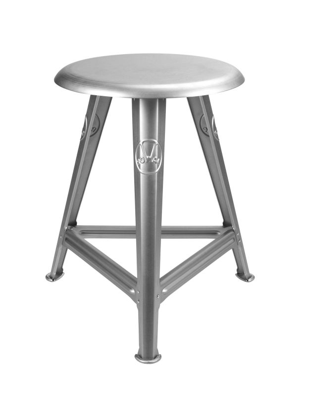 Just Steel Hocker / Schemel Bauhaus Dessau 100 Edition Rowac LIMITED EDITION