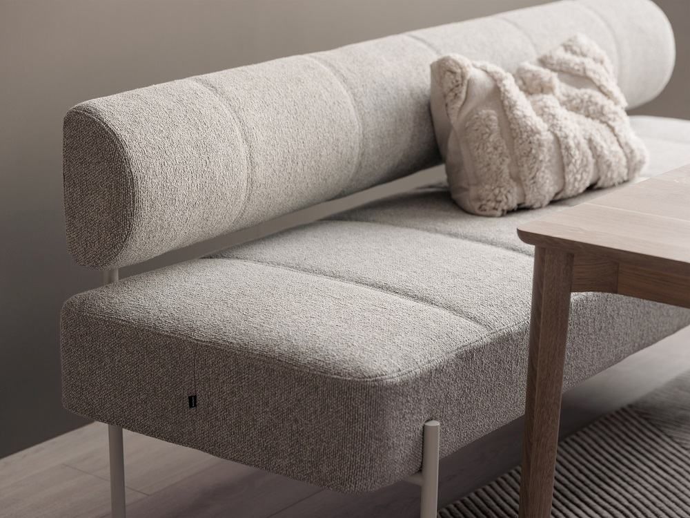 Daybe dining sofa Esszimmersofa Northern Brusvik 65 Weiß