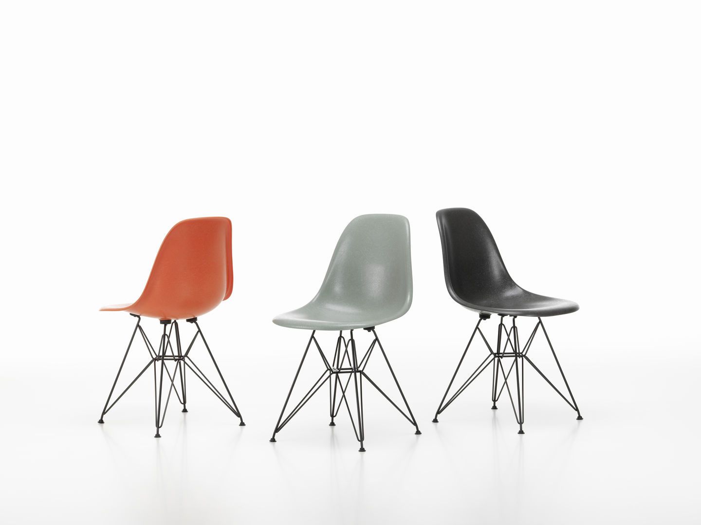 Eames Fiberglass Chair DSR Stuhl Vitra