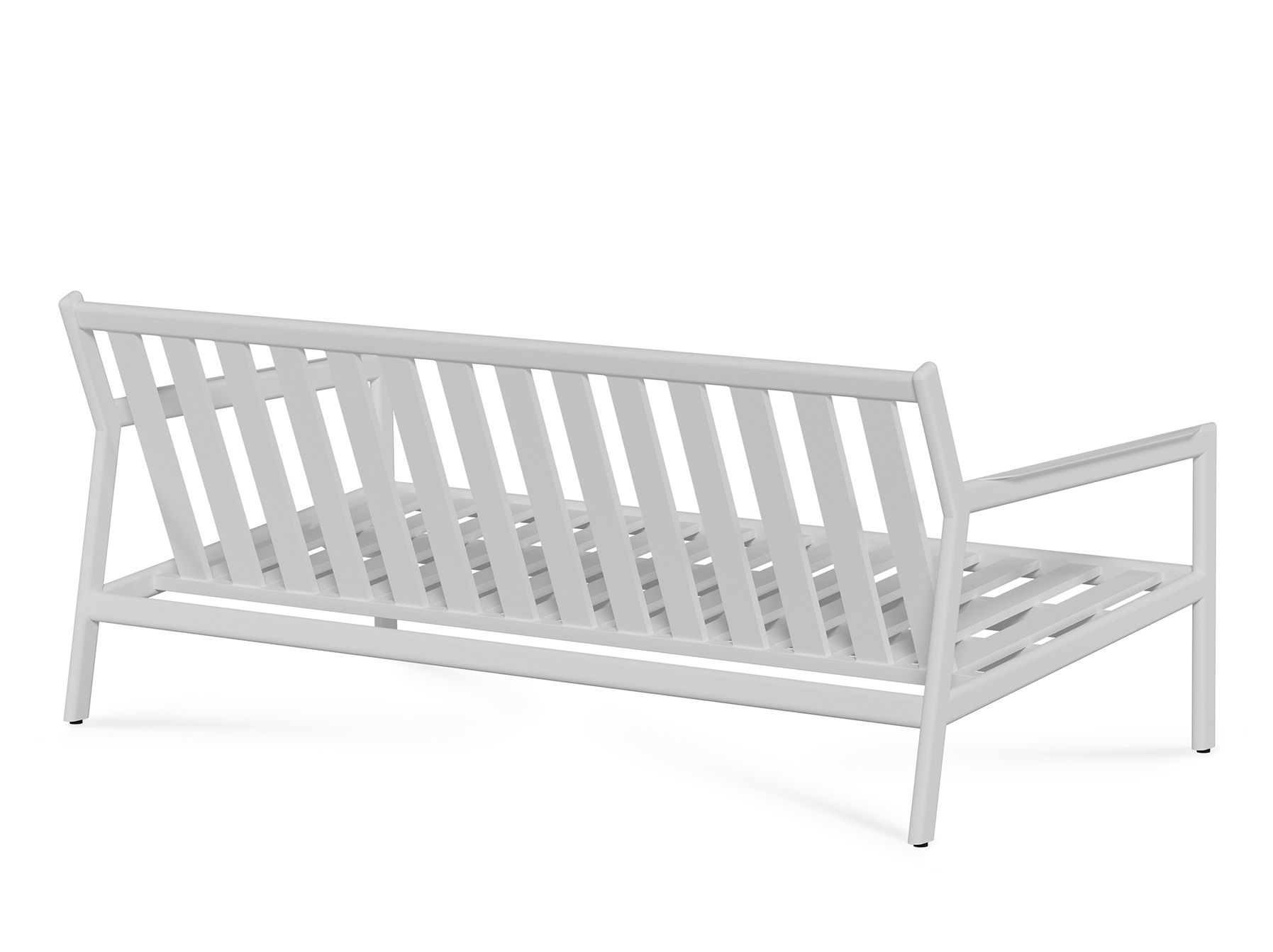Jack Outdoor Sofa 2-/ 3 Sitzer Aluminium Weiß Ethnicraft
