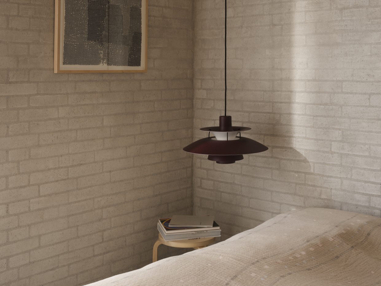 PH 5 Monochrome Pendelleuchte Louis Poulsen Pale Blush
