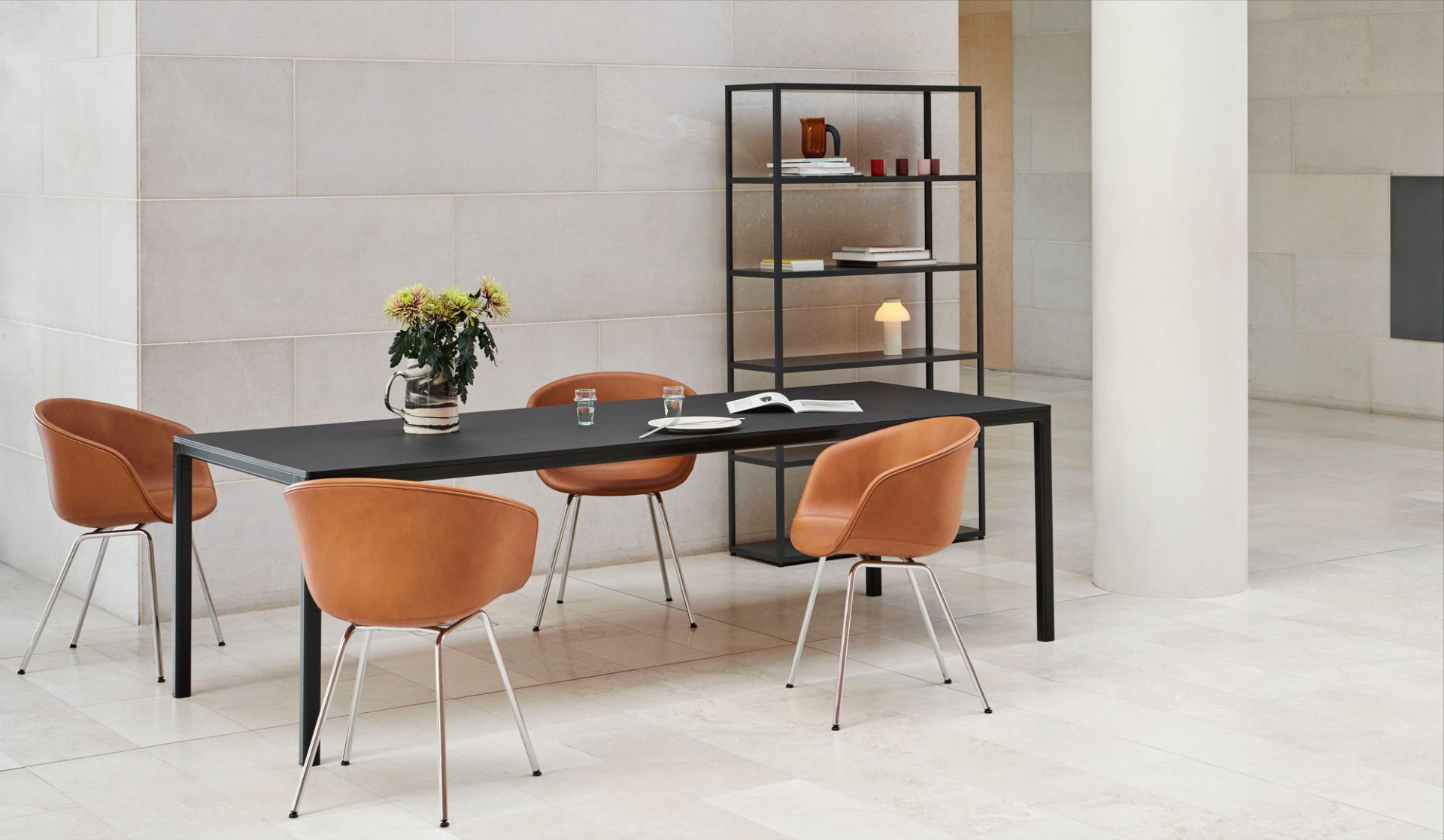 About A Chair AAC27 / AAC 27 Stuhl mit Vollpolster Hay
