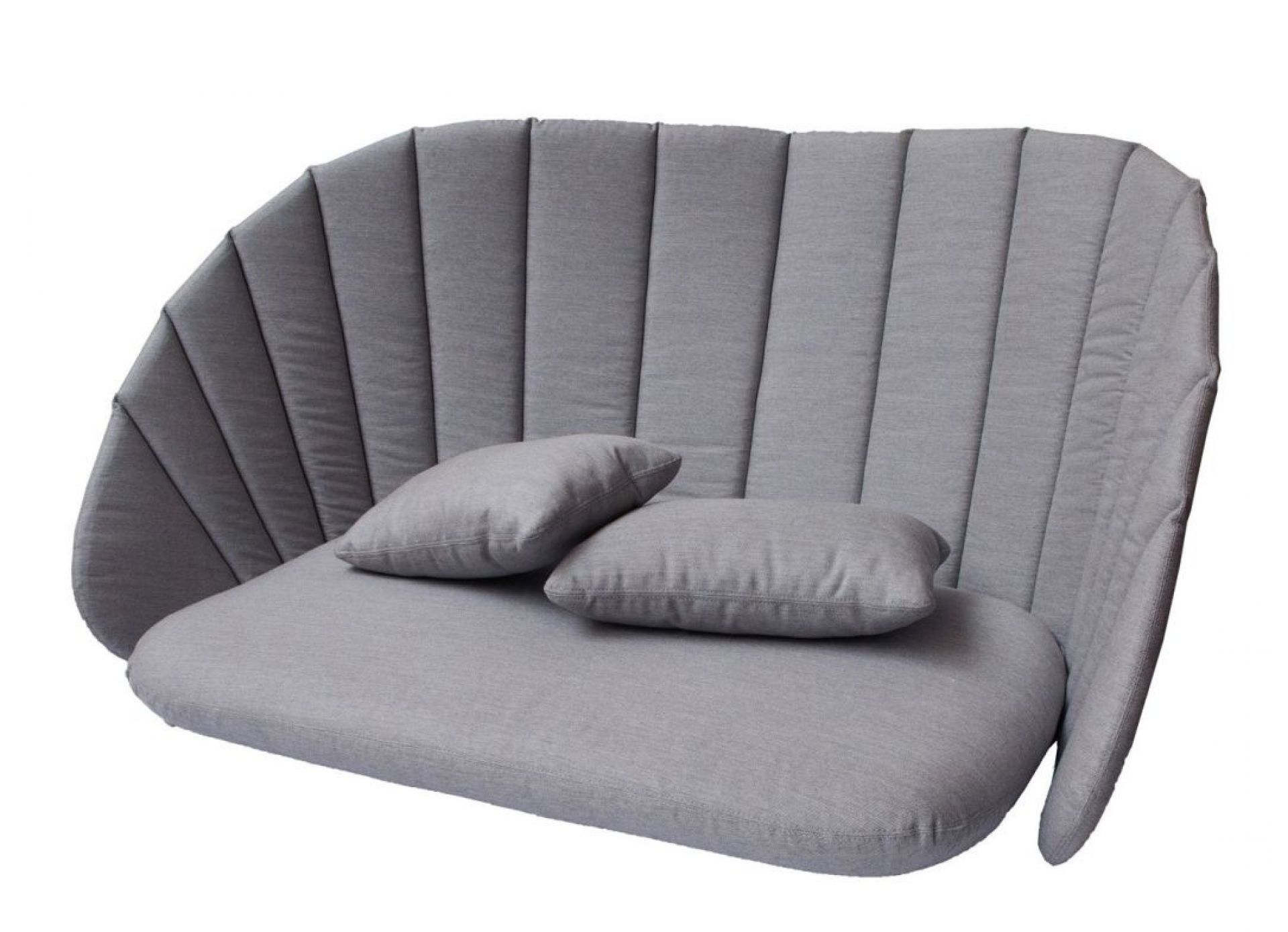Peacock Outdoor Kissensatz für 2-Sitzer Sofa Cane-Line grau