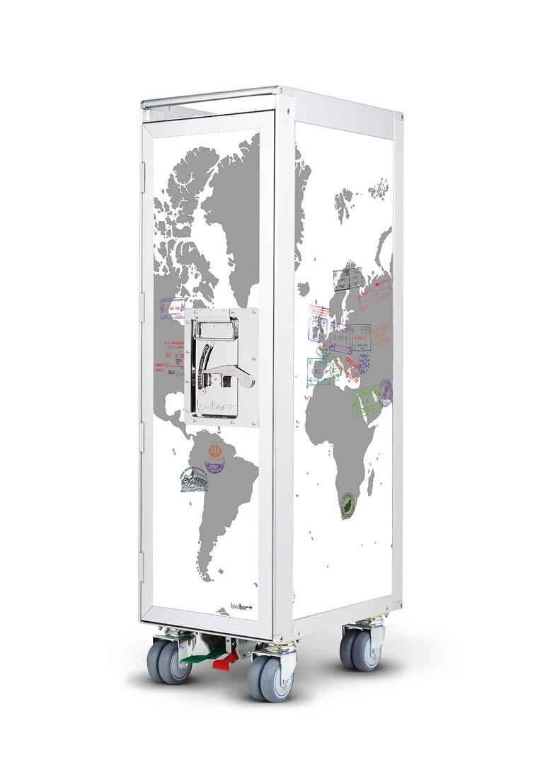 Passport Flugzeugtrolley Bordbar