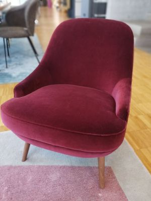 375 Sessel niedriger Rücken Walter Knoll AUSSTELLUNGSSTÜCK