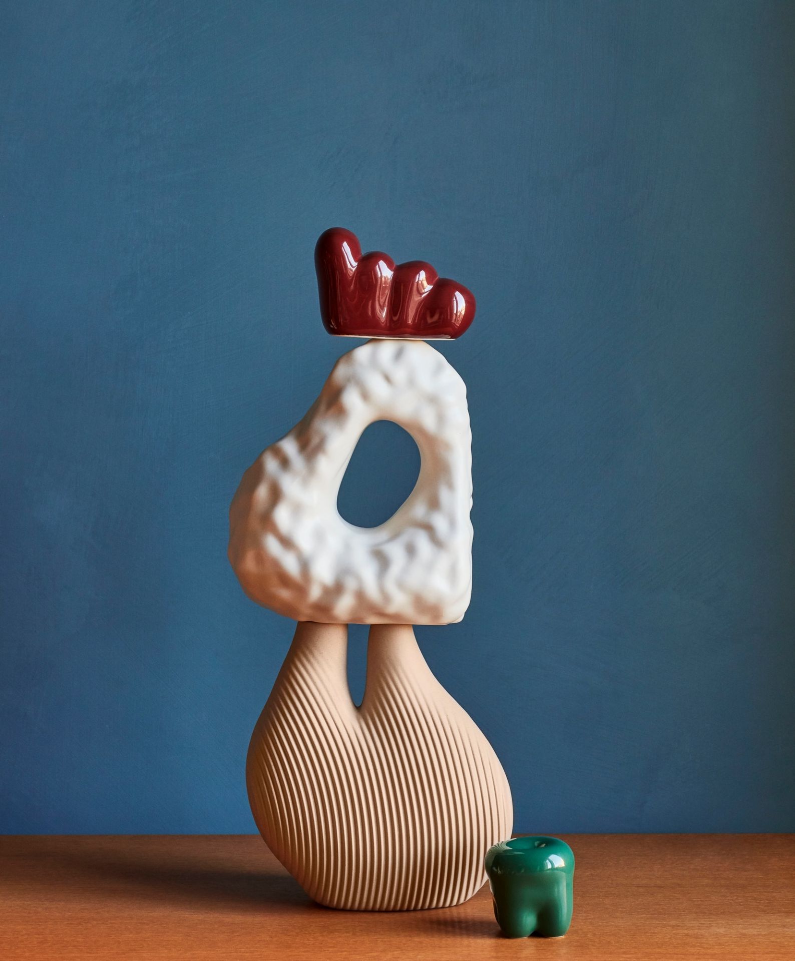 W&S Chamber Vase Hay EINZELSTÜCK