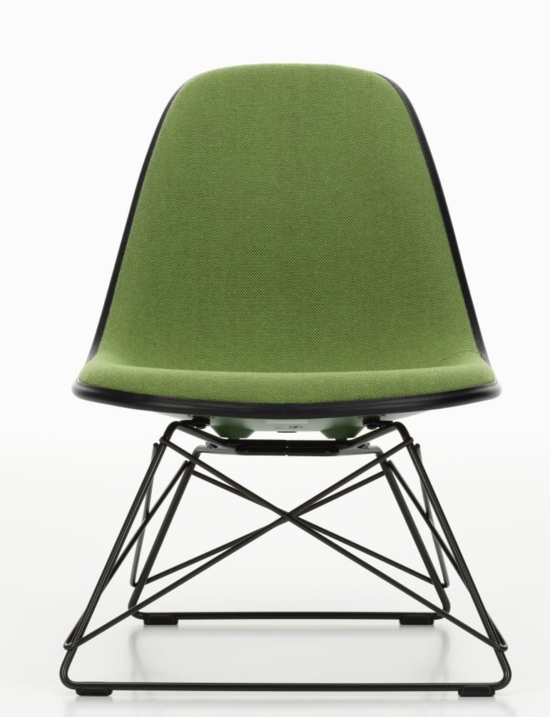 Eames Plastic Side Chair LSR Stuhl Vollgepolstert Vitra
