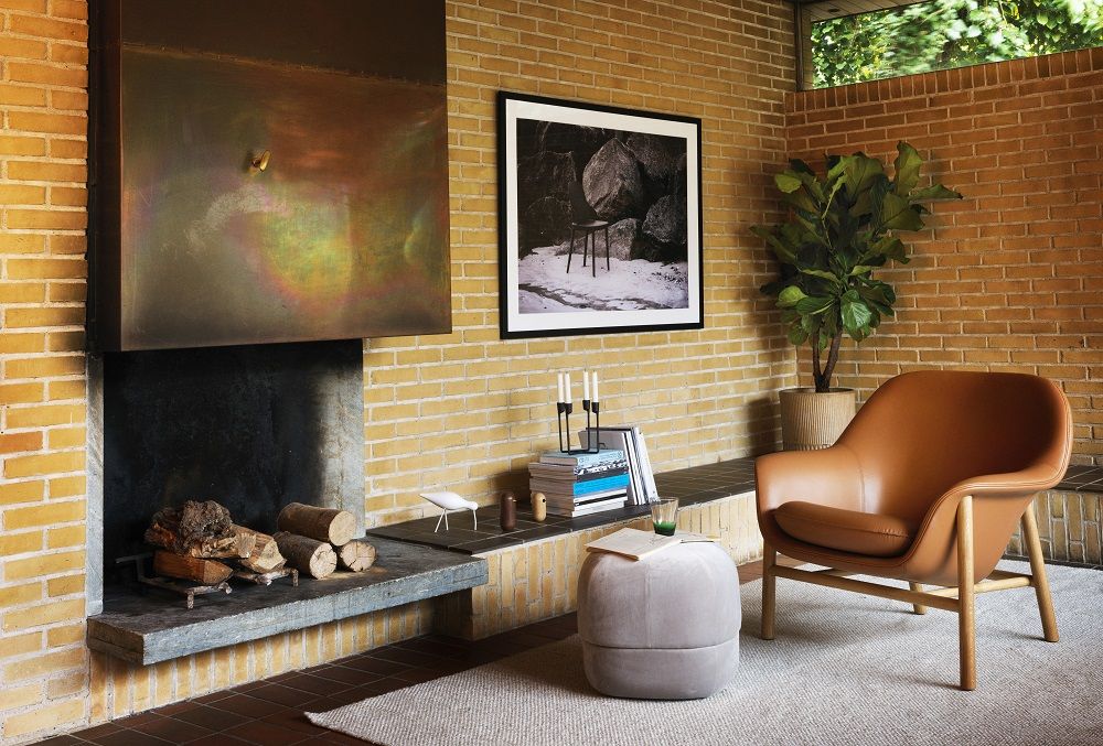 Drape Lounge Sessel Niedrig Normann Copenhagen