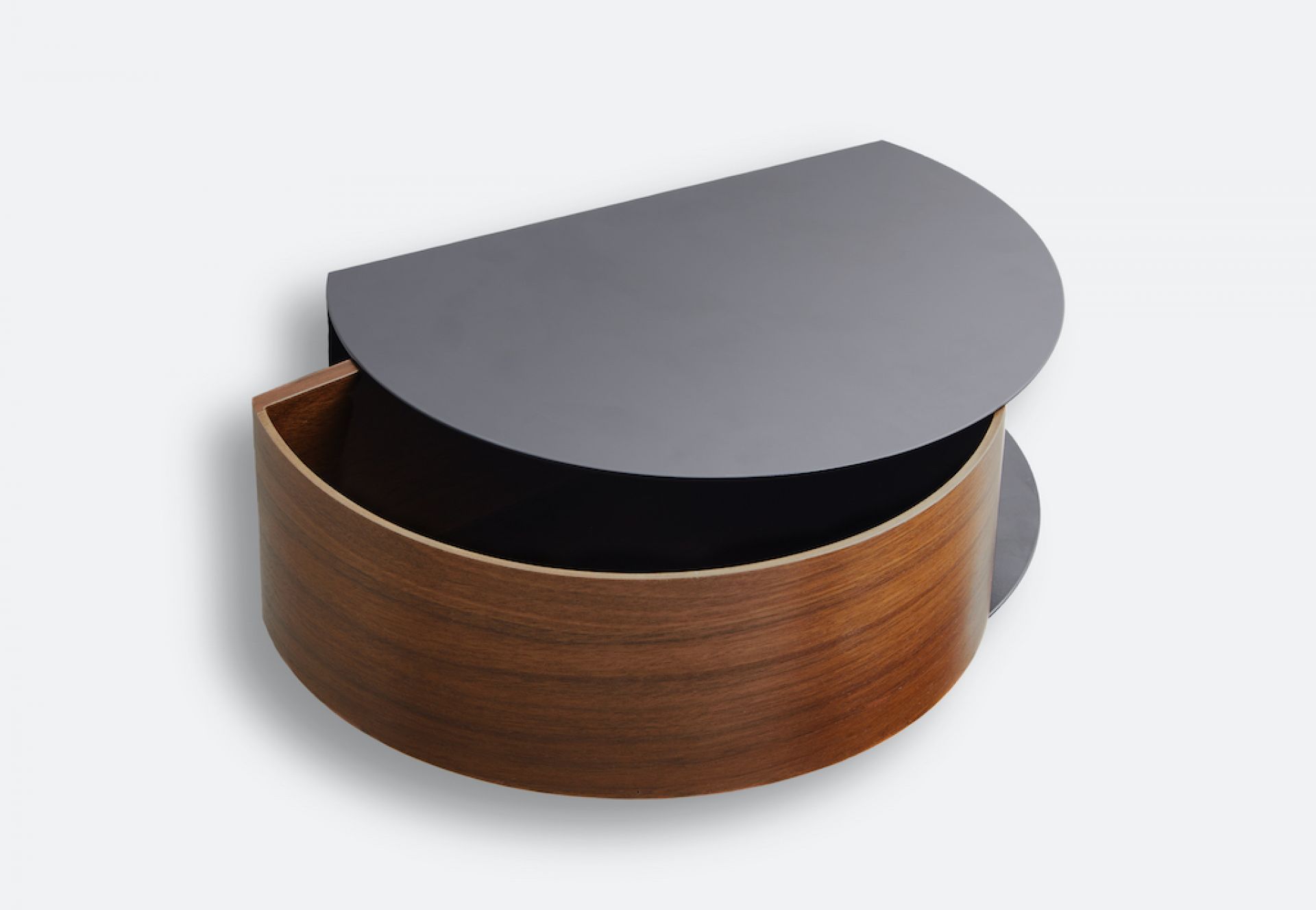 Wallie Wandschublade Regal Nussbaum Woud