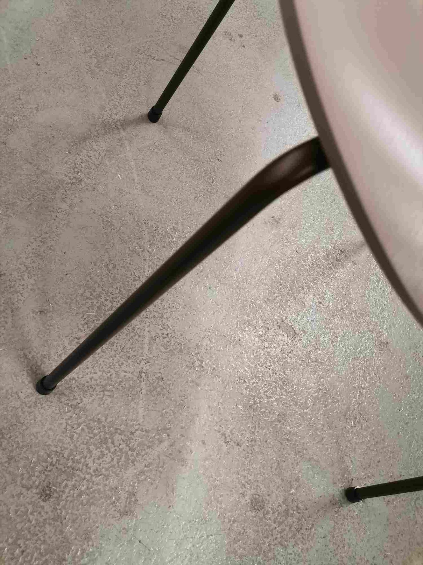 Siebener / Serie Stuhl 3107 Esche Deep Clay/Braunbronze SH 46 Fritz Hansen EINZELSTÜCK
