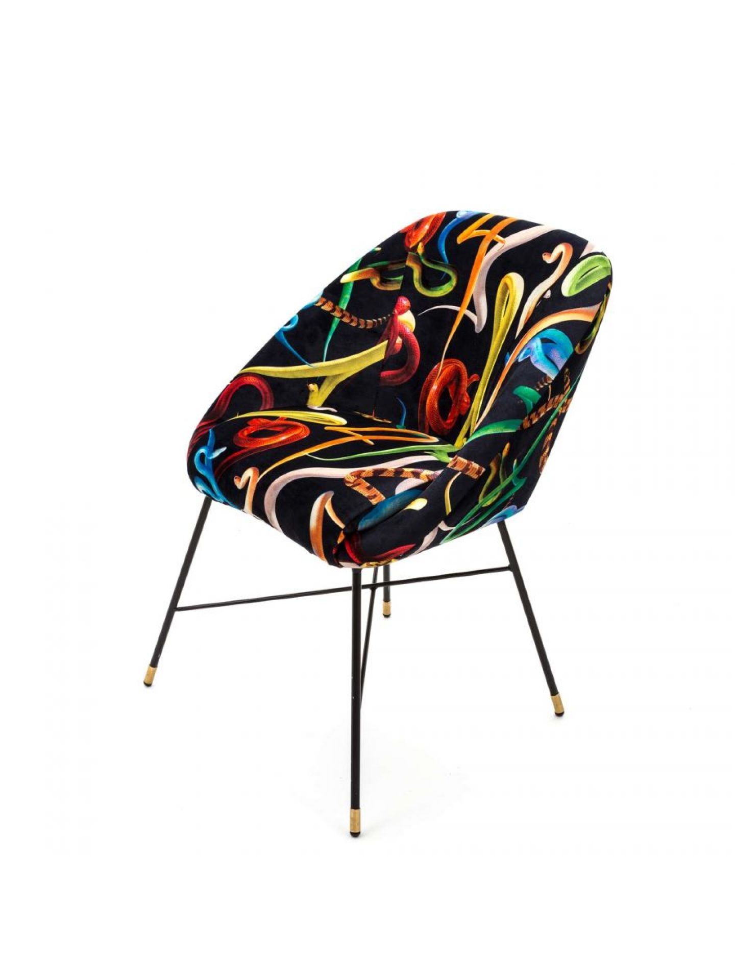 Toiletpaper Polsterstuhl Snakes Seletti  