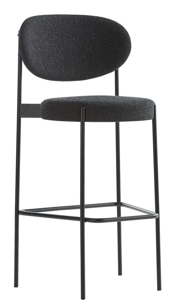 Series 430 Bar Stool Barhocker 75 cm SCHWARZ / REMIX 123 Verpan EINZELSTÜCK